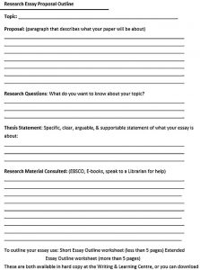 Proposal Outline Template Sample | room surf.com