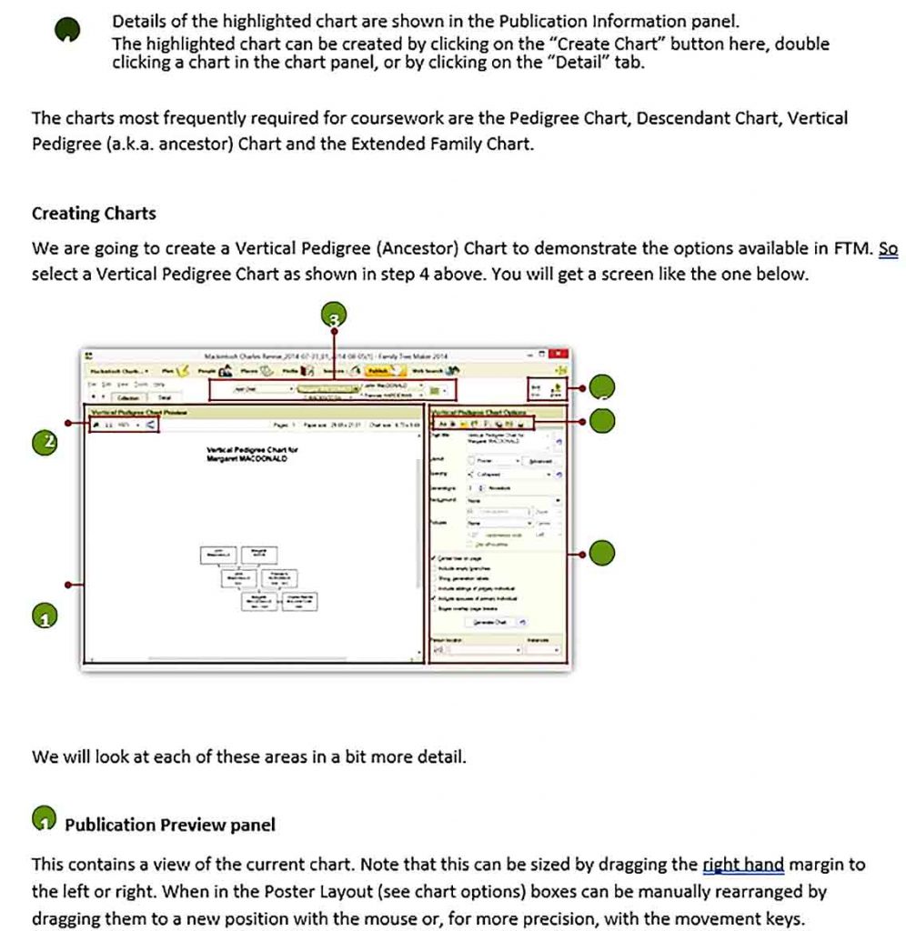 Templates Step by step guide family tree charts Sample