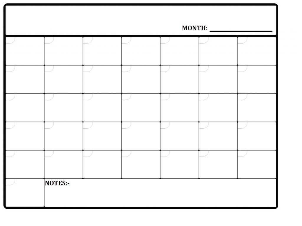 Monthly Planner Templates2