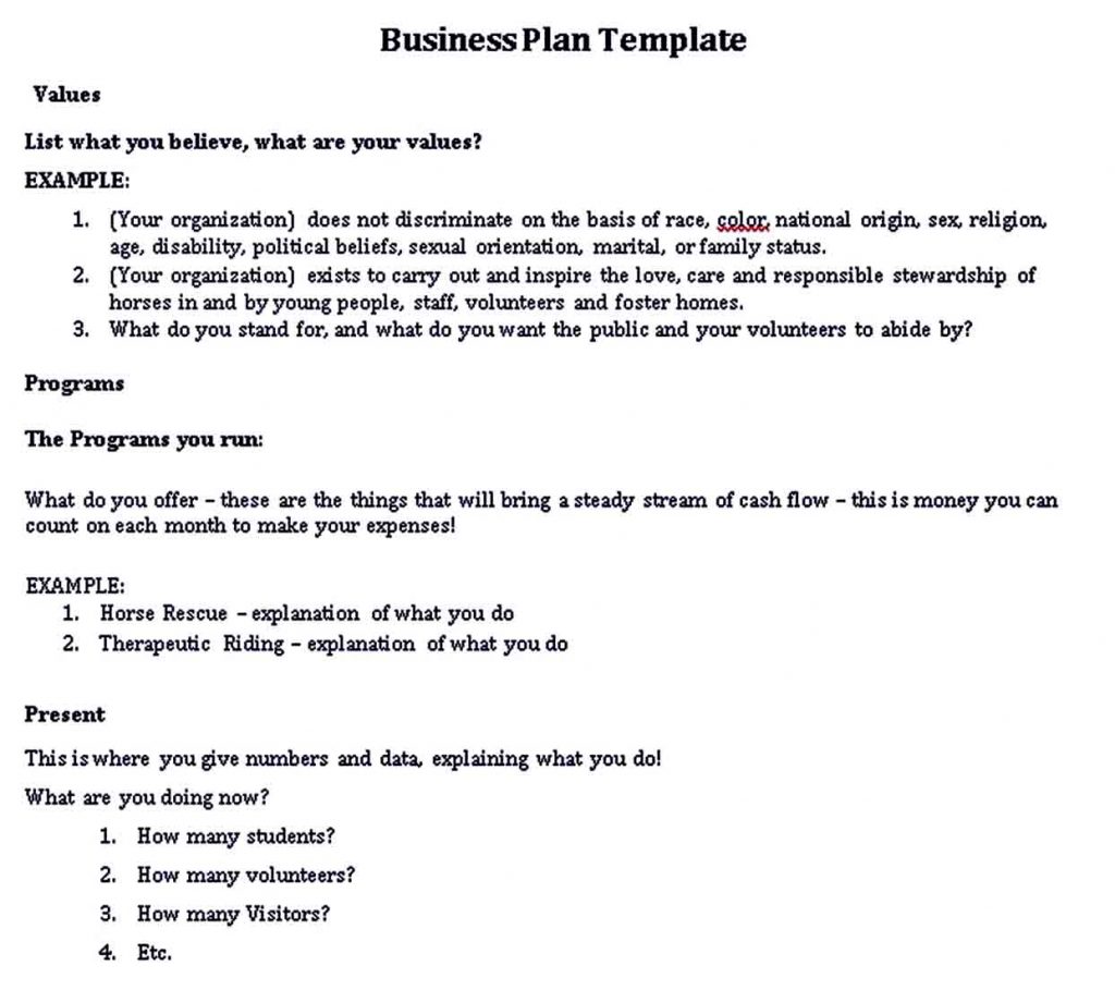 Non Profit Foundation for Your Success Business Plan Template
