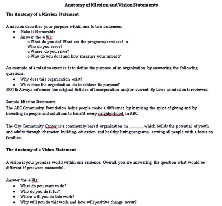 Non Profit Organization Strategic Plan Template room surf com