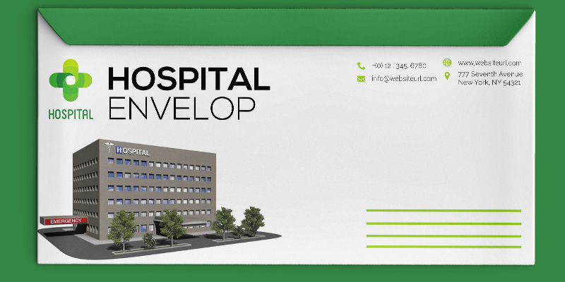 PSD Template For Hospital Envelope