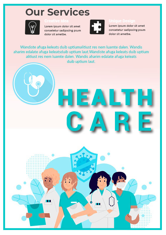 Sample Health Care Poster Template