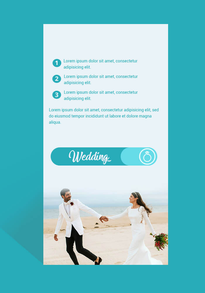 Wedding Photography Rack Card Template Sample