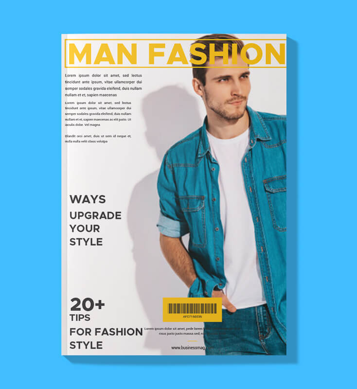 Fashion Magazine Example PSD Design | room surf.com