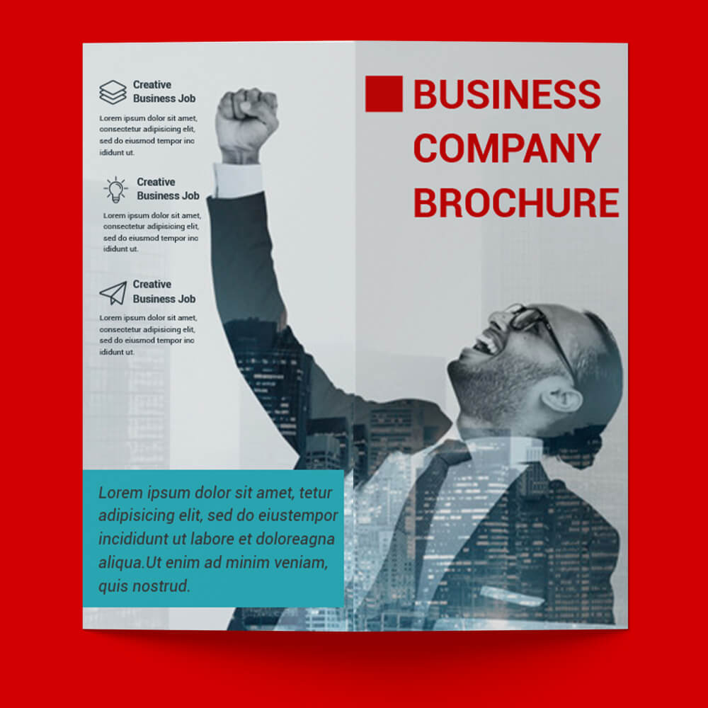 PSD Template For Business Company Brochure