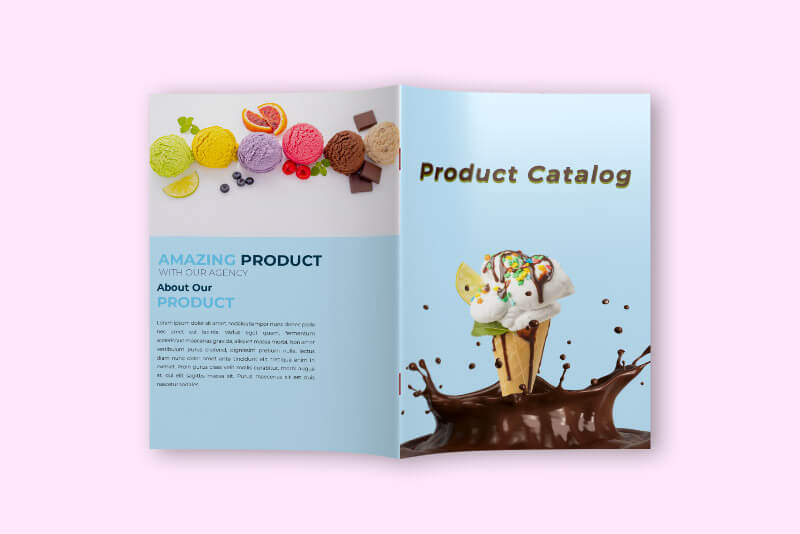 PSD Template For Product Catalog