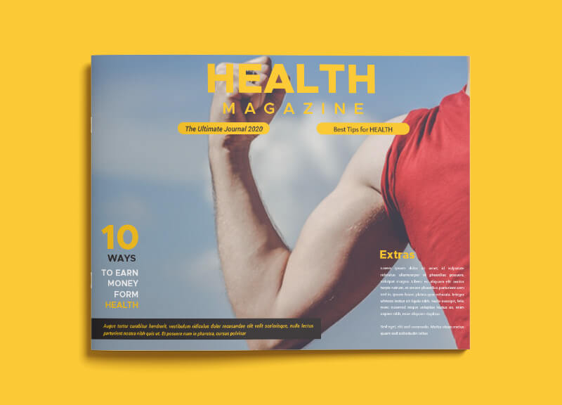 Sample Health Magazine Templates