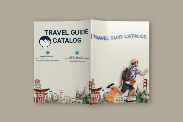 Travel Guide Catalog Template room