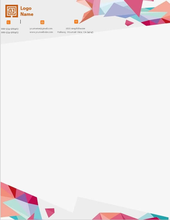 Business Letterhead Free Template in PSD