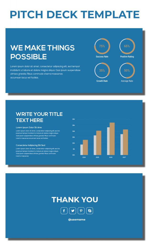 pitch deck Free Download PSD