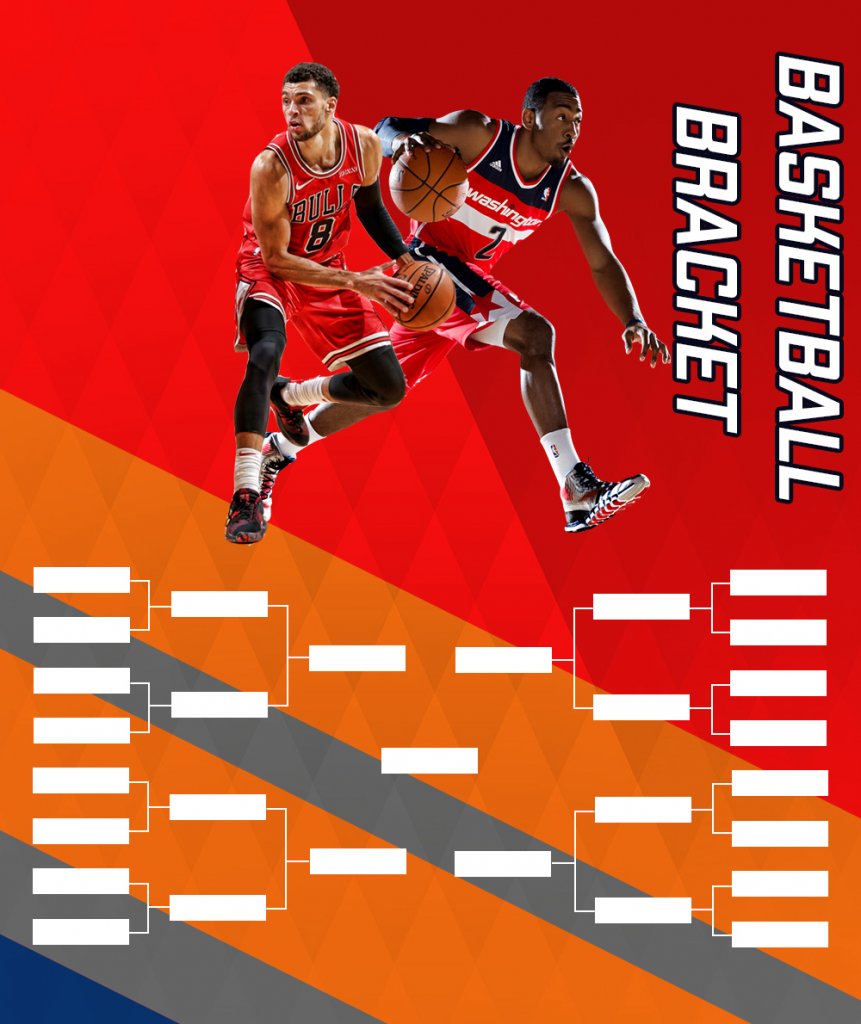 10+ Printable Basketball Bracket example psd design room