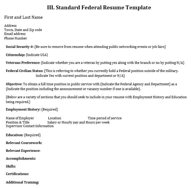 Frderal Resume Guide PDF Free Download