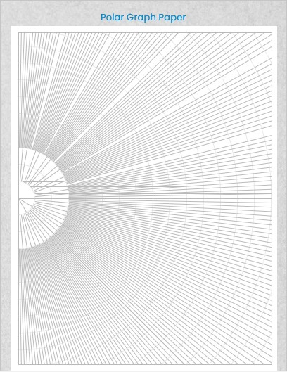 Printable Polar Graph Paper
