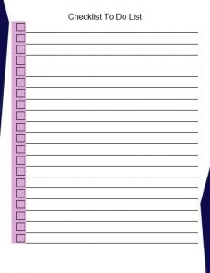 10+ Printable Check List Template to Check and Recheck Your Activity ...