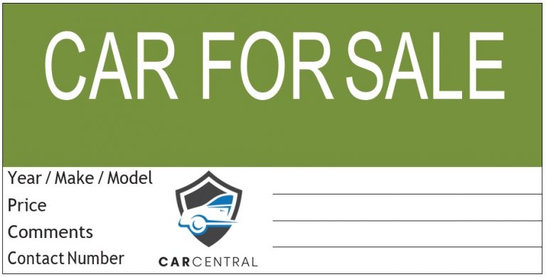 10 Printable For Sale Sign Template for Car to Get the Buyers Faster 10 Printable For Sale Sign Template for Car to Get the Buyers Faster