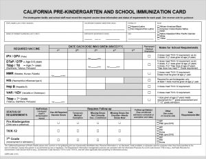 5+ California Immunization Card Printable Template to Help You Track ...